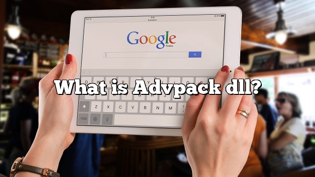 What is Advpack dll?